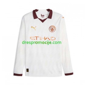 Manchester City Dres Gostujući 2023/2024 Dugim Rukavima